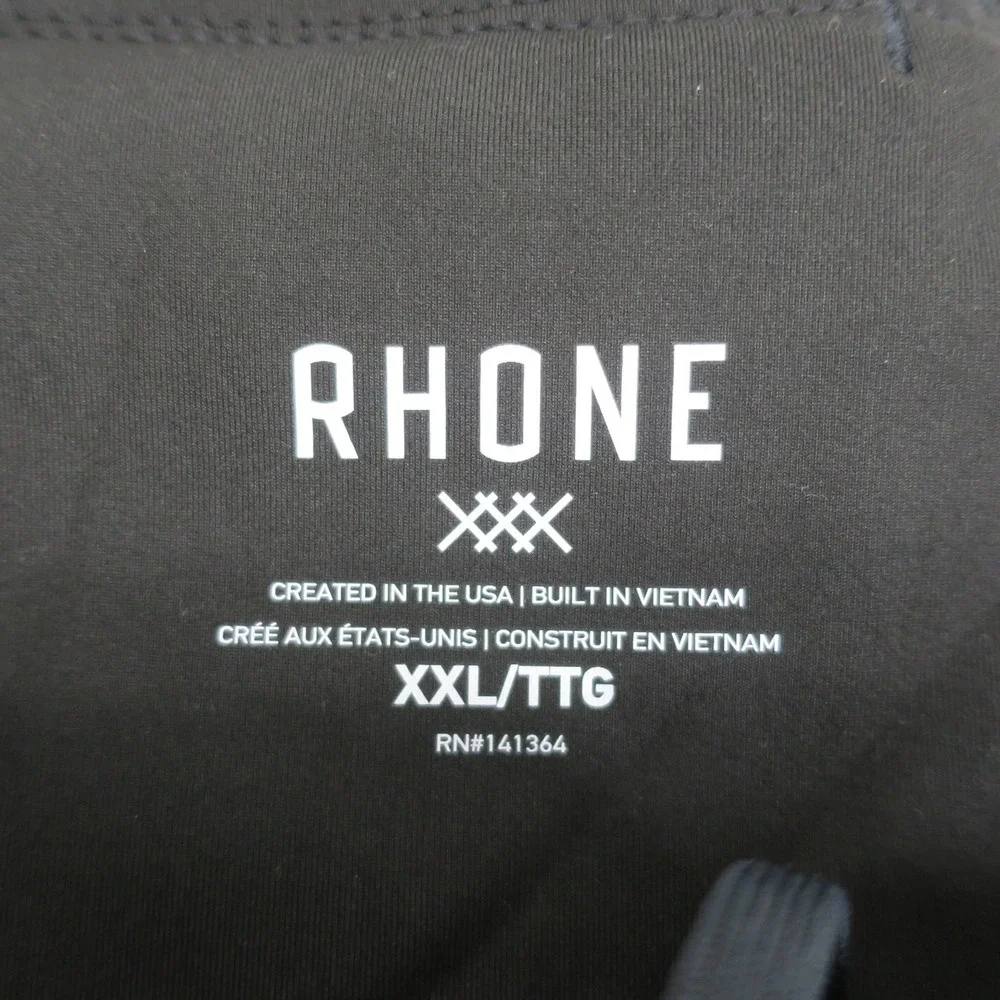 Rhone‎ Spar Jogger Activewear Pants Mens XXL 2XL Black